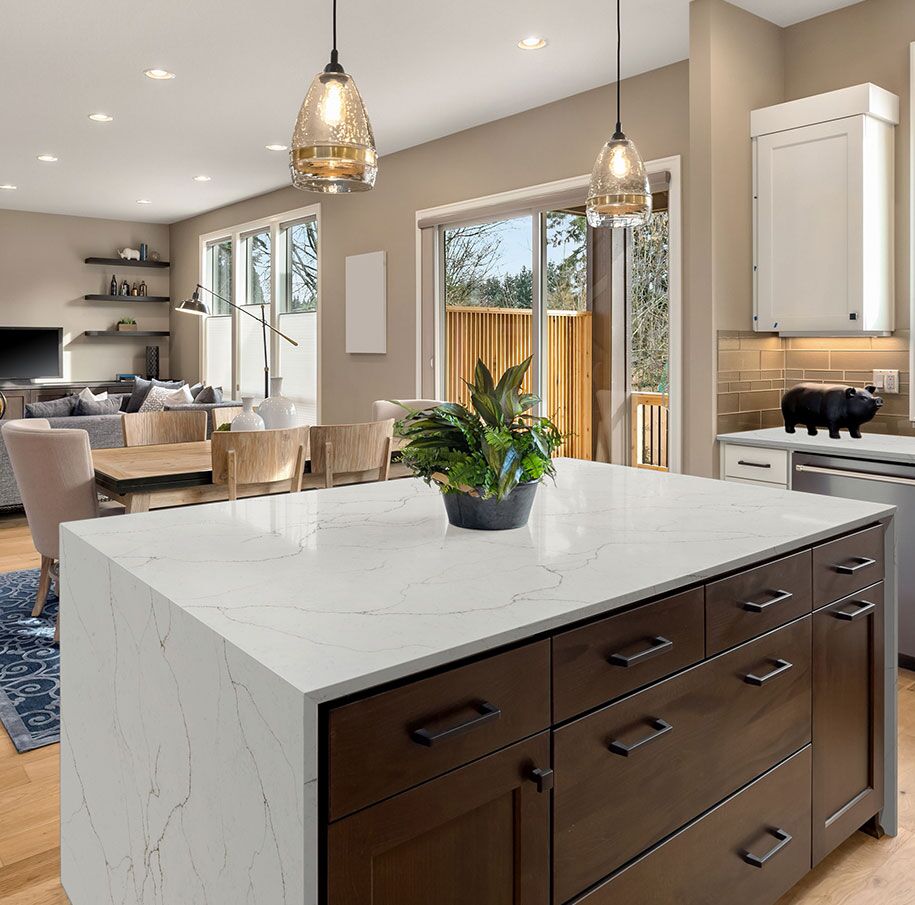 Kitchen by AA Marble & Granite Countertops / Granite Countertop Warehouse Company